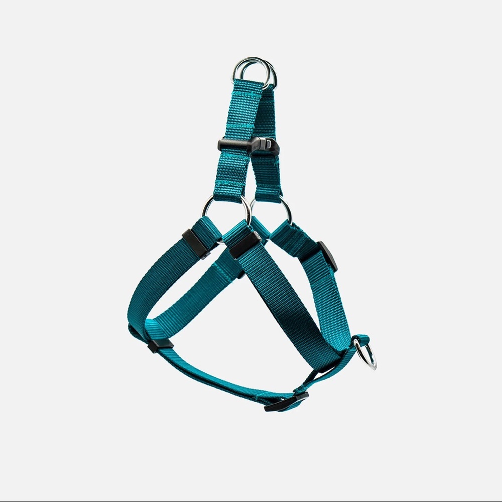 NWT | Woof Concept | Step-In Dog Harness — Lagoon | Large